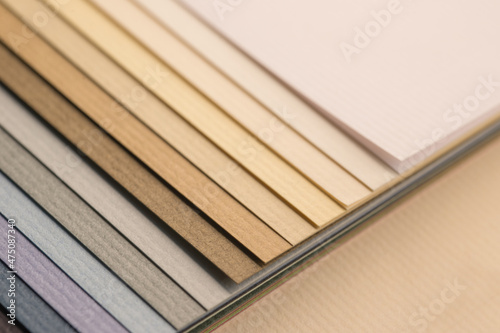 brown color scheme samples of paper