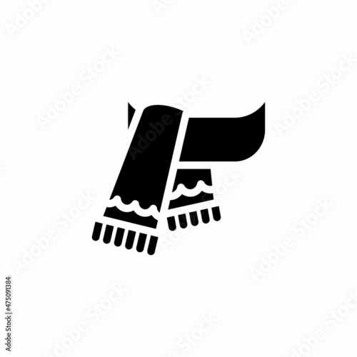 Muffler icon in vector. Logotype