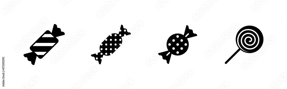 Candy icons set. candy sign and symbol. Candy icons set. candy sign and symbol.