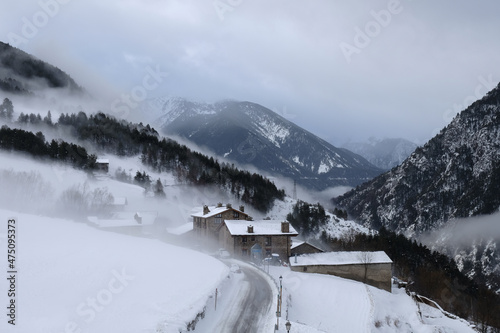 principallity of andorra winters village