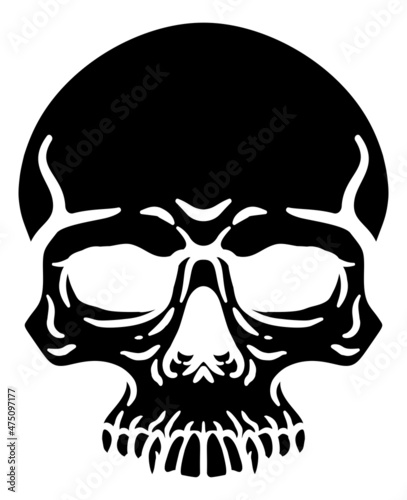 Skull Grim Reaper Cartoon Skeleton Head