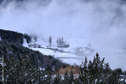 principallity of andorra winters village