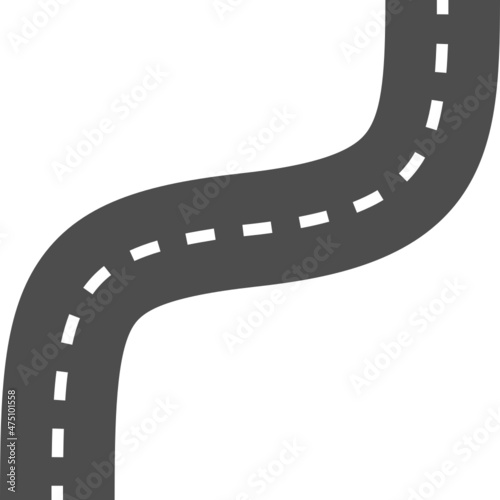 road way crossroad icon