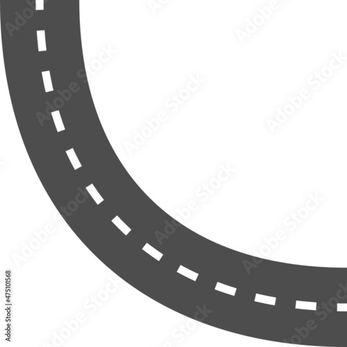 road way crossroad icon