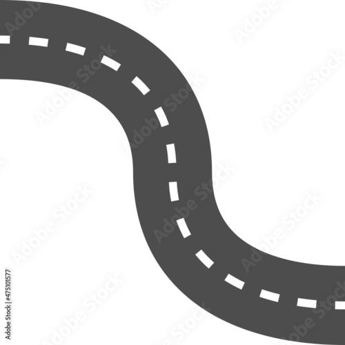 road way crossroad icon
