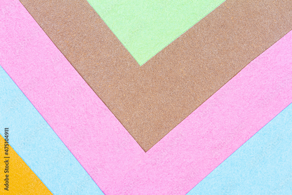 Fototapeta premium Multicolor background from a paper of different colors