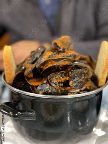 Cozze in pentola