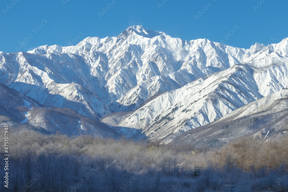 冬山の美しさ