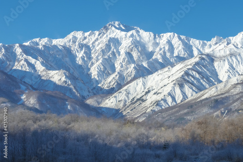 冬山の美しさ