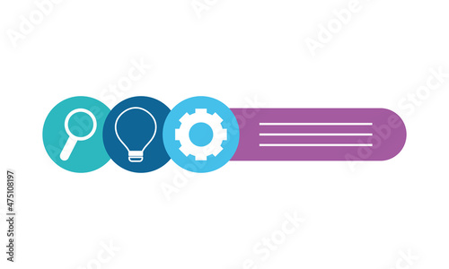 infographic bar element