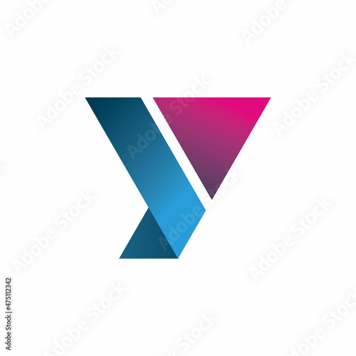 Free Download modern color letter y logo design - GFXLoad