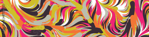 Abstract Perlin Noise Geometric Pattern generative computational art illustration