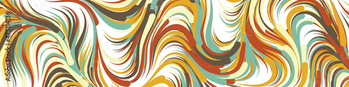Abstract Perlin Noise Geometric Pattern generative computational art illustration