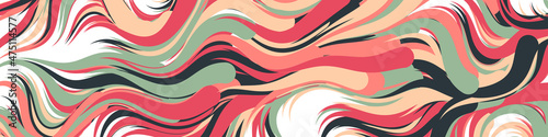 Abstract Perlin Noise Geometric Pattern generative computational art illustration