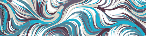 Abstract Perlin Noise Geometric Pattern generative computational art illustration