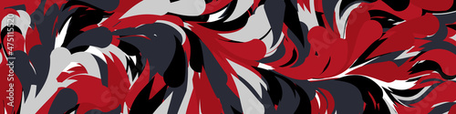 Abstract Perlin Noise Geometric Pattern generative computational art illustration