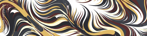 Abstract Perlin Noise Geometric Pattern generative computational art illustration