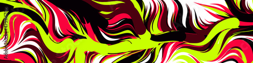 Abstract Perlin Noise Geometric Pattern generative computational art illustration