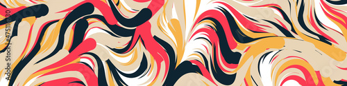 Abstract Perlin Noise Geometric Pattern generative computational art illustration