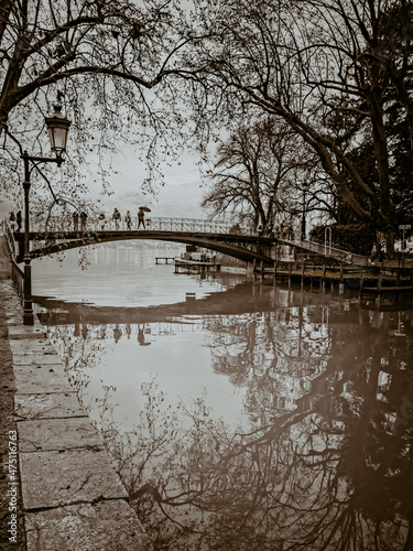 Wallpaper Mural The Bridge of Love Annecy - Le Pont des Amours Annecy Torontodigital.ca