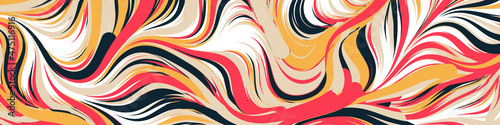 Abstract Perlin Noise Geometric Pattern generative computational art illustration