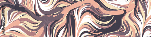 Abstract Perlin Noise Geometric Pattern generative computational art illustration