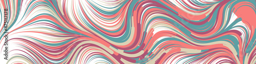Abstract Perlin Noise Geometric Pattern generative computational art illustration