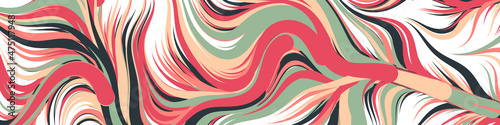 Abstract Perlin Noise Geometric Pattern generative computational art illustration