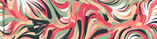 Abstract Perlin Noise Geometric Pattern generative computational art illustration