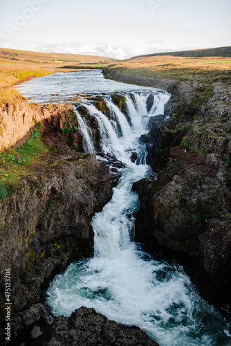 Fototapeta Naklejka Na Ścianę i Meble -  waterfall in scandinavia