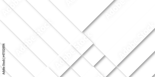 Abstract background, double exposure of glasses frame in black and white tone.. 3d abstract pattern.  Abstract composition made paper shapes, white background