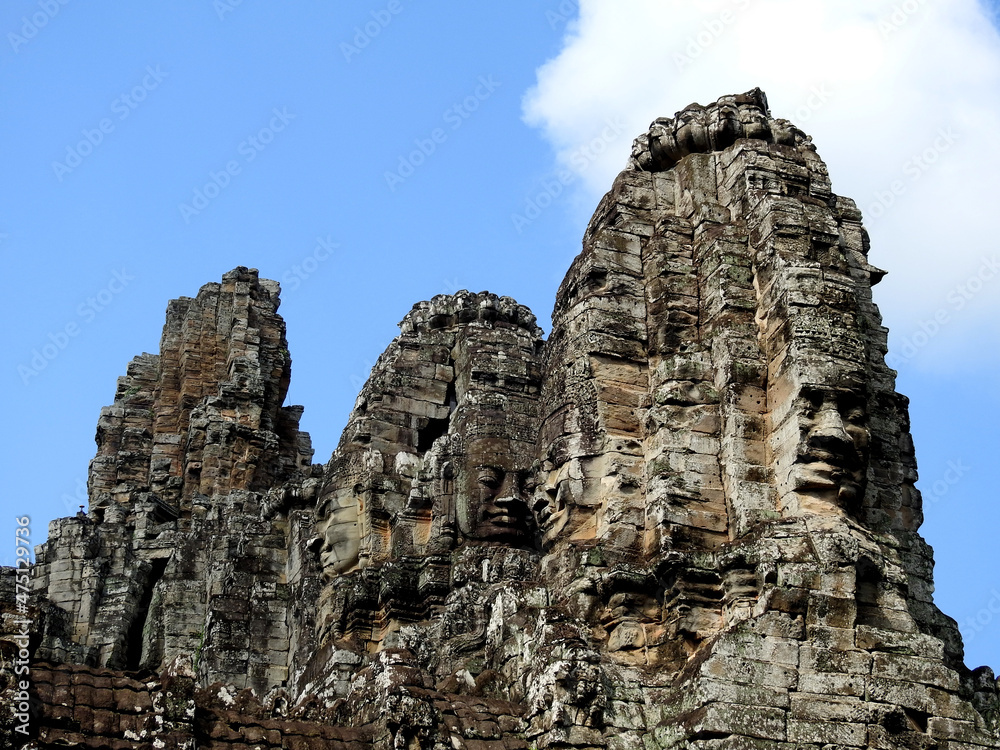 Bayon Temple Angkor Thom, Siem Reap, Cambodia, UNESCO World Heritage Site