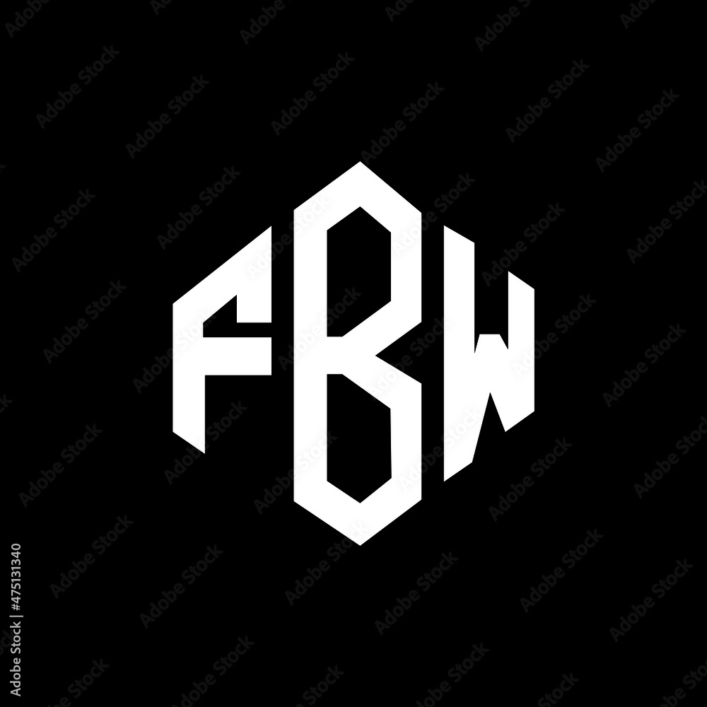 FBW letter logo design with polygon shape. FBW polygon and cube shape logo design. FBW hexagon vector logo template white and black colors. FBW monogram, business and real estate logo. FBW letter logo design with polygon shape. FBW polygon and cube shape logo design. FBW hexagon vector logo template white and black colors. FBW monogram, business and real estate logo.