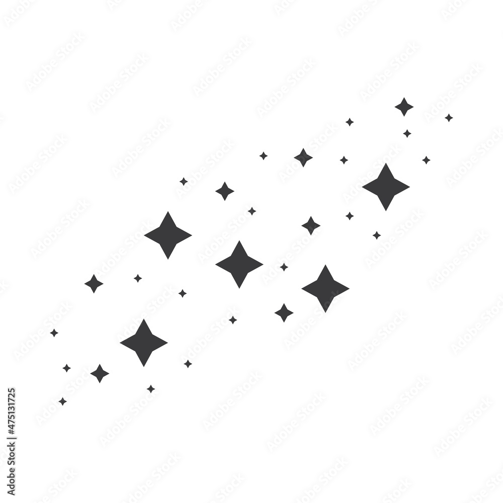 Star icon Template vector illustration design