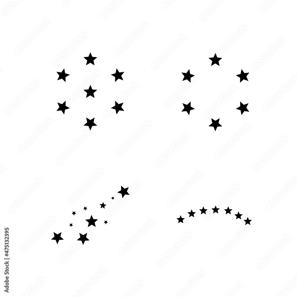 Star icon Template vector illustration design Star icon Template vector illustration design