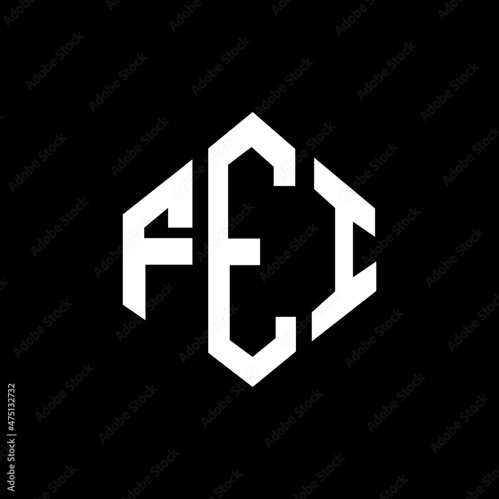 FEI letter logo design with polygon shape. FEI polygon and cube shape logo design. FEI hexagon vector logo template white and black colors. FEI monogram, business and real estate logo. FEI letter logo design with polygon shape. FEI polygon and cube shape logo design. FEI hexagon vector logo template white and black colors. FEI monogram, business and real estate logo.