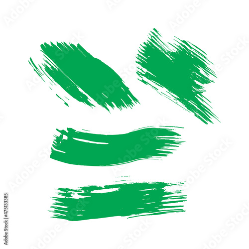 Natural Collection Of Hand Drawn Brush Painting. Green Watercolor Splash. Nature Distress Brushes. Grunge Brushes. Distress Wallpaper. Old Dirty Wall. Brush Banner. Watercolor Layer.