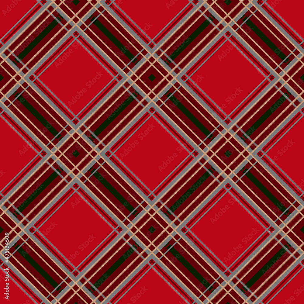 Vector - Checkered template, seamless pattern.