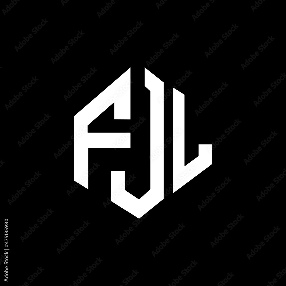 FJL letter logo design with polygon shape. FJL polygon and cube shape logo design. FJL hexagon vector logo template white and black colors. FJL monogram, business and real estate logo. FJL letter logo design with polygon shape. FJL polygon and cube shape logo design. FJL hexagon vector logo template white and black colors. FJL monogram, business and real estate logo.