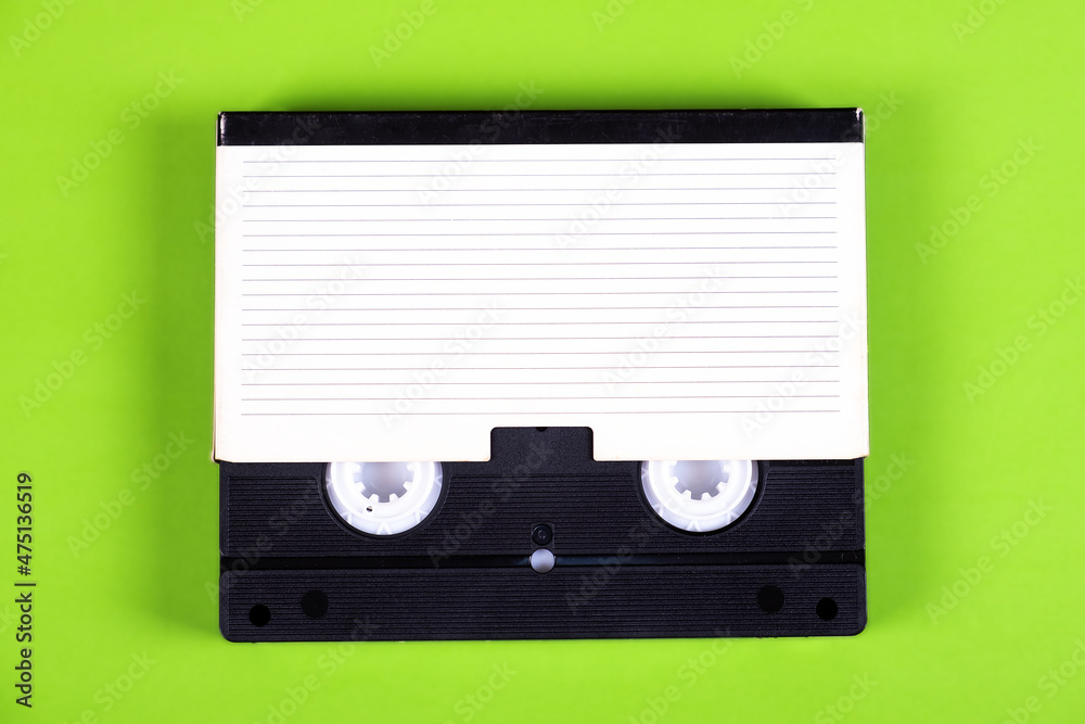 Obraz premium Video Cassette closeup