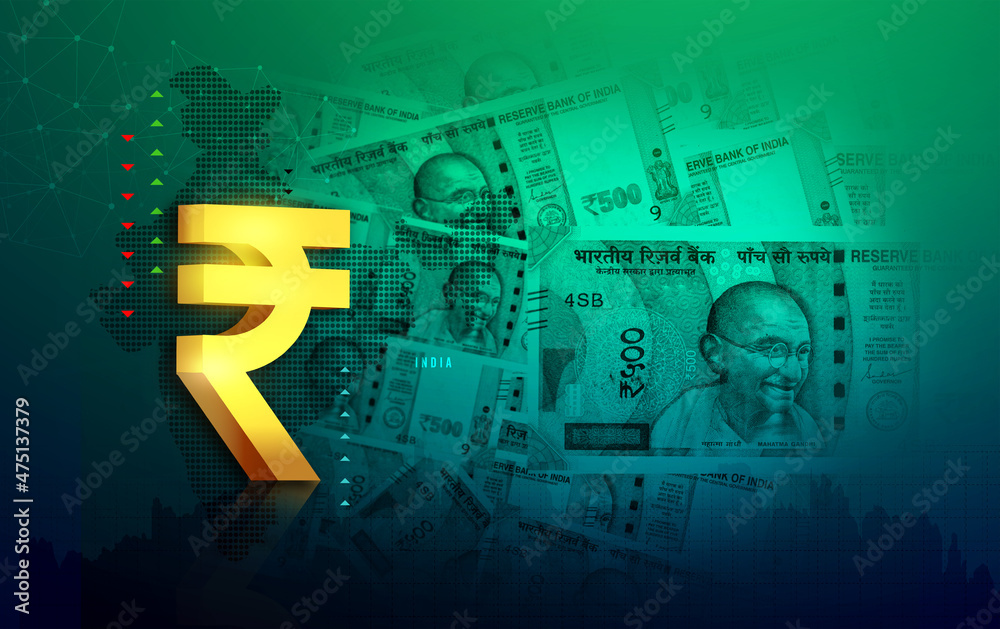 Details 100 indian rupee background