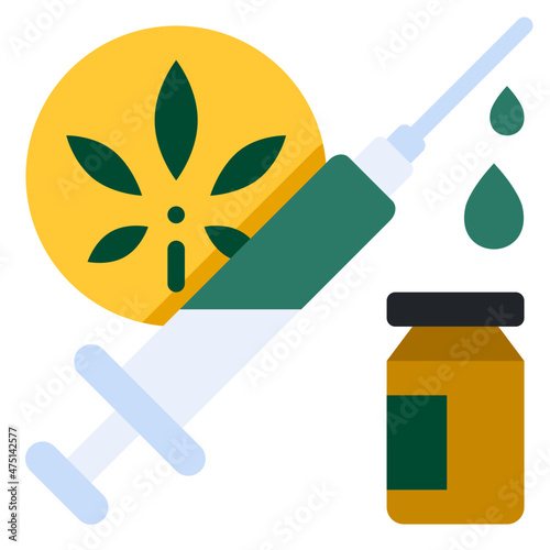 injections flat icon