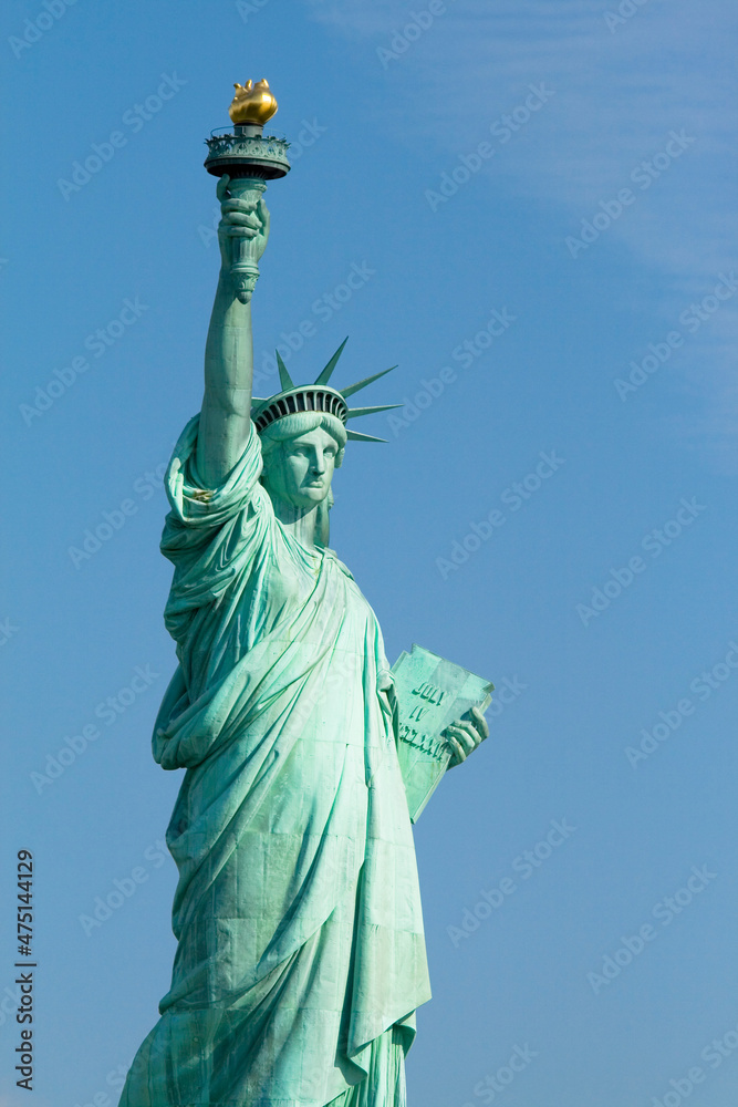 Fototapeta premium The iconic Statue of Liberty in New York city, USA.
