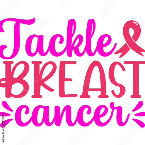 TACKEL BREAST CANCER SVG