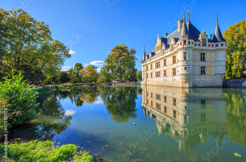 Azay-le-Rideau, château de la Loire photo