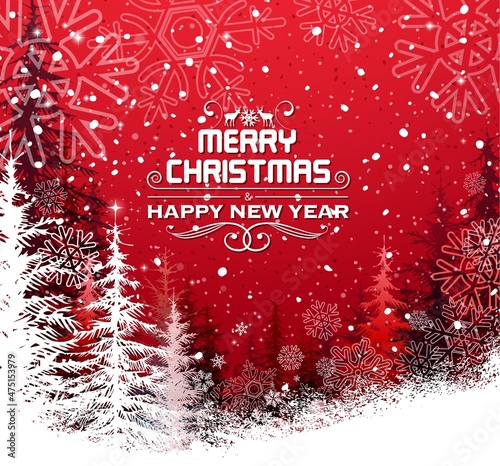 snowy mountain holiday