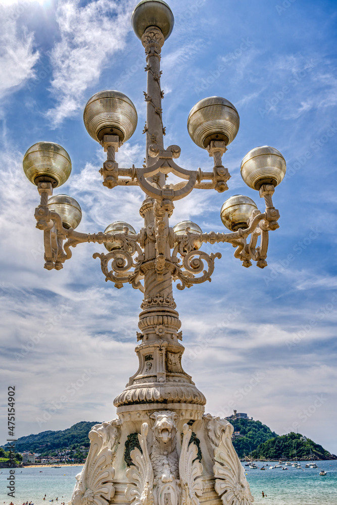 San Sebastian landmarks, HDR Image