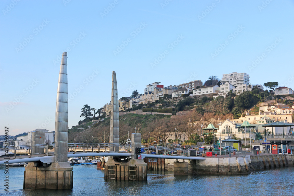 Obraz premium Torquay inner harbour, Devon 
