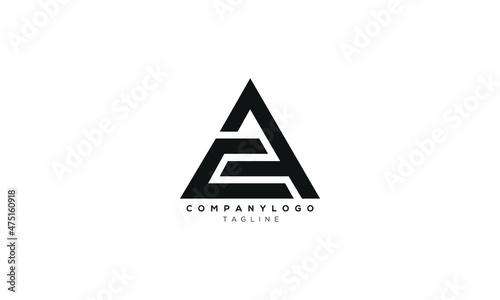 CA, AC, Abstract initial monogram letter alphabet logo design