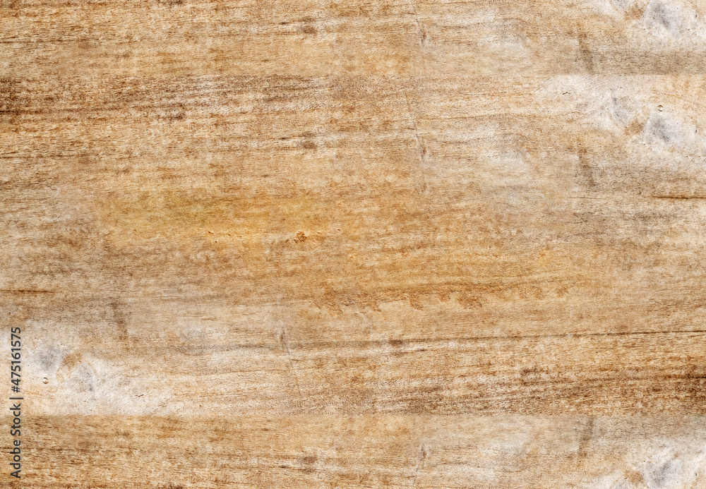 Close up top view of rough textured wooden plank Close up top view of rough textured wooden plank